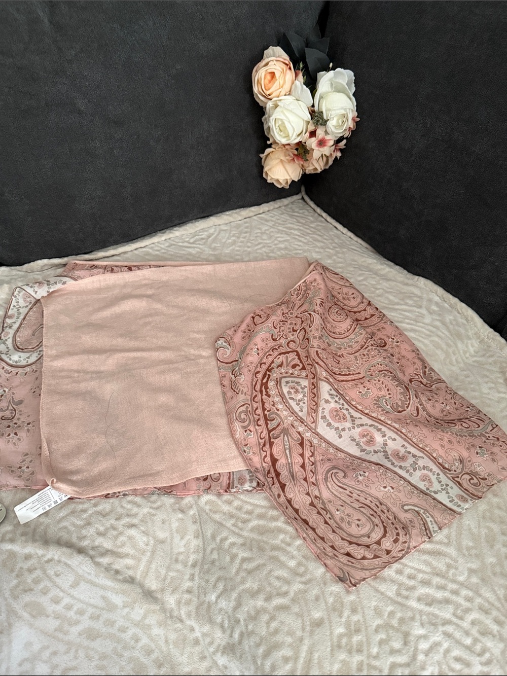 Women’s Paisley Lounge Set - Pink